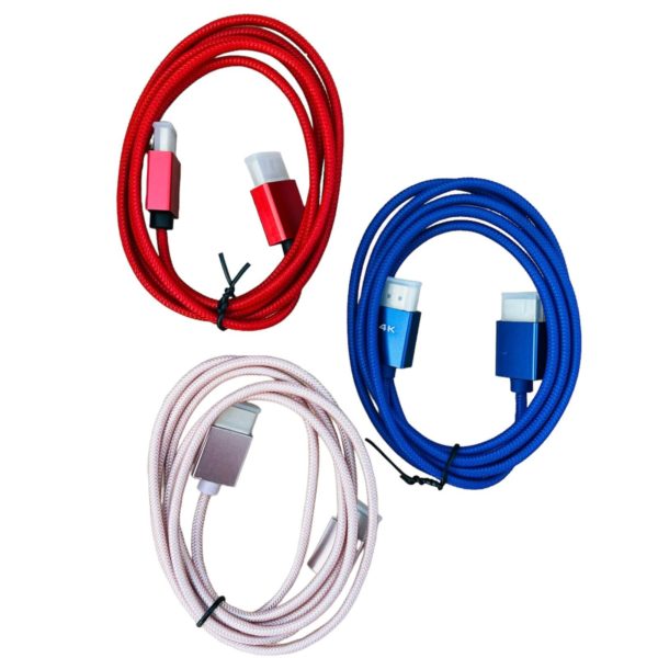 CABLE HDMI-HDMI 1.5M FULLTOTAL EN COLORES
