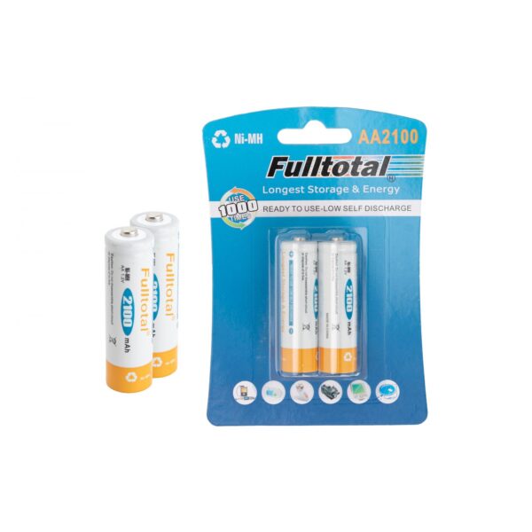 PILA AA 2100MAH PRECARGADA READY TO USE