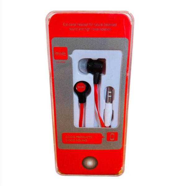 AURICULAR IGOODLO IG-2700 CABLE PLANO IN EAR