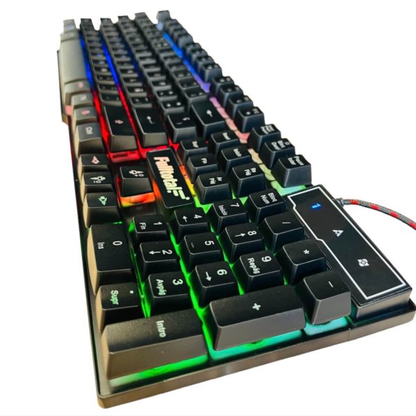 TECLADO RETROILUMINADO USB FULLTOTAL