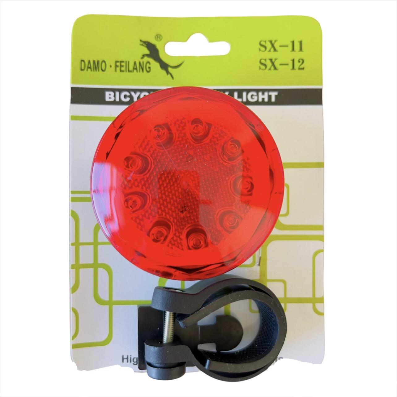 LUZ PARA BICICLETA DAMO FEILANG SX-11/SX-12c/ pila botón