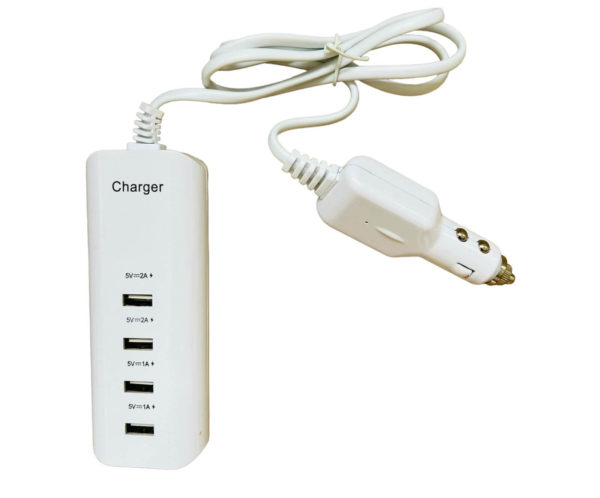 CARGADOR USB-12V 2A 4 PUERTOS