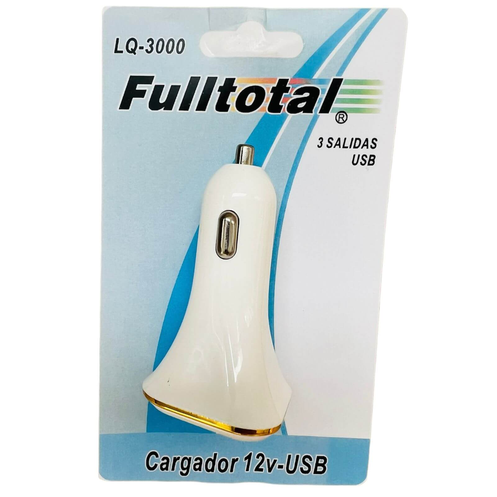CARGADOR USB-12V TRIPLE FULLTOTAL