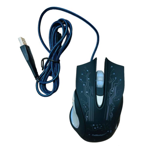 MOUSE OPTICO GAMING USB FULLTOTAL 2000 DPI