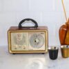 PARLANTE BT CMIK MK-110 DE DISEÑO VINTAGE RETRO C/RADIO AM/FM-TFCARD-USB-ENTRADA AURICULAR