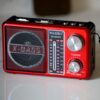 PARLANTE WAXIBA BT DE DISEÑO VINTAGE XB-895 C/RADIO AM/FM-TFCARD-USB ¡¡CON LINTERNA!!