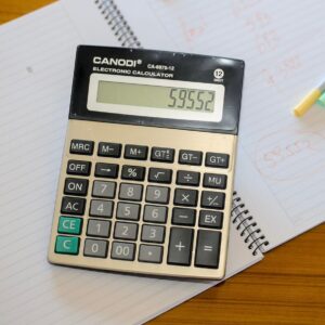 CALCULADORA CANODI CA-8875-12 12 DIGITOS 34 TECLAS NUMEROS GRANDES