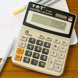 CALCULADORA Y.R.T YR-900A 8 DIGITOS 27 TECLAS