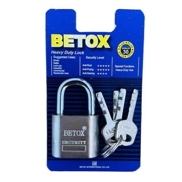 CANDADO BETOX ARO CORTO 30MM