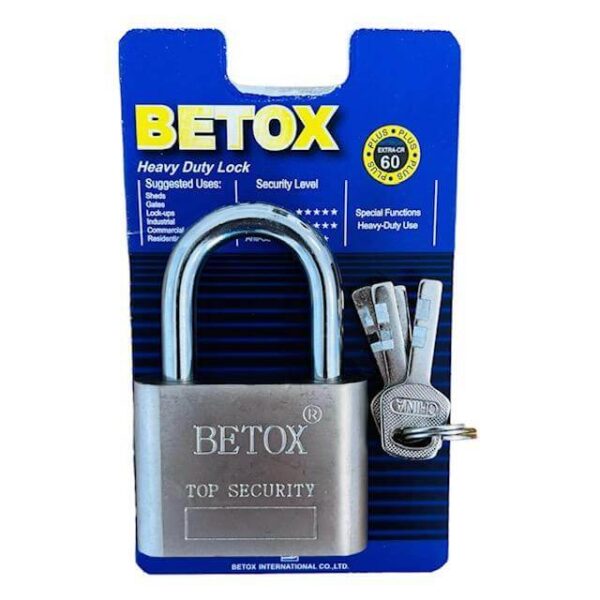 CANDADO BETOX ARO CORTO 60MM