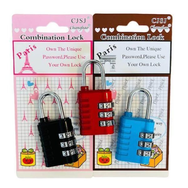 CANDADO CON COMBINACION CHANGHAO CJSJ CH-19H