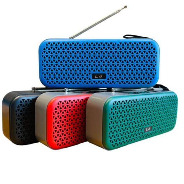 PARLANTE L8 BT C/RADIO FM-TF CARD-USB