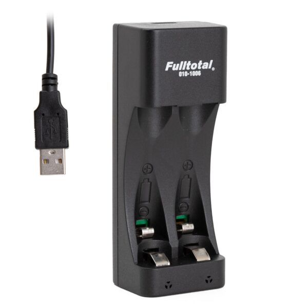 CARGADOR TIPO C P/ PILAS AA Y AAA NI.MH 2 CANALES