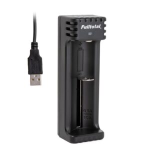 CARGADOR MICRO USB COMBINADO P/PILAS DE LITIO ION Y AA/AAA/AAAA/C 1 CANAL