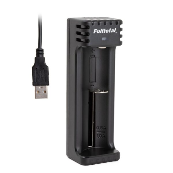 CARGADOR MICRO USB COMBINADO P/PILAS DE LITIO ION Y AA/AAA/AAAA/C 1 CANAL