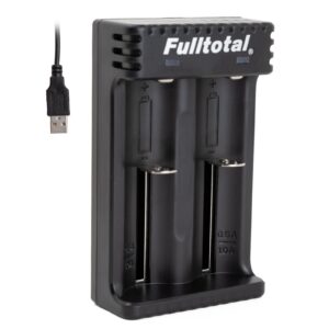 CARGADOR MICRO USB COMBINADO P/PILAS DE LITIO ION Y AA/AAA/AAAA/C 2 CANALES