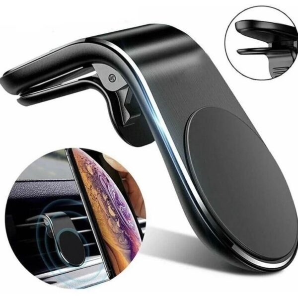 SOPORTE MAGNETICO CELULAR ALUMINIO POTENTE C/AIRE ACONDICIONADO