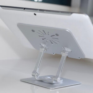 SOPORTE TABLET ALUMINIO 360° GIRATORIO