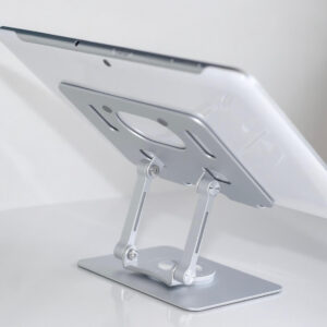 SOPORTE TABLET ALUMINIO 360° GIRATORIO