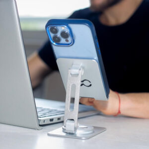 SOPORTE CELULAR ALUMINIO 360° GIRATORIO