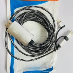 CABLE HDMI 3 EN 1 M19-009 MIRA TODO EN LA TV