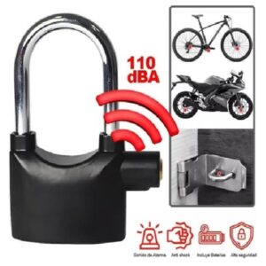 CANDADO CON ALARMA ARO LARGO 71MM