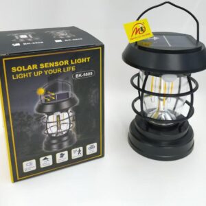 LUZ CAMPING RECARGABLE Y SOLAR PATIO/JARDIN/CAMPING BK-5808