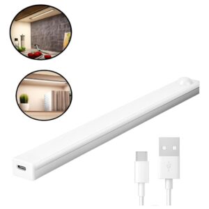BARRA LED USB RECARGABLE 30CM CON SENSOR DE MOVIMIENTO