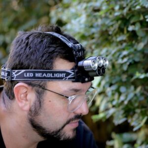 LINTERNA MINERA RECARGABLE 5 LEDS