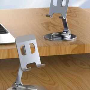 SOPORTE TABLET/CELU ALUMINIO 360° GIRATORIO M23-116