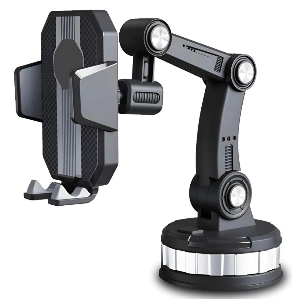 SOPORTE PARA CELU P/AUTO CON ROTACION 360° MOD.53475