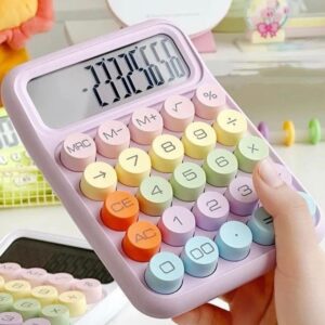 CALCULADORA VINTAGE DE COLORES CT-816