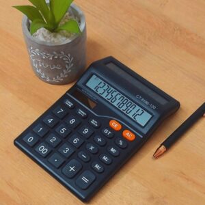 CALCULADORA CT-8588-120 DOBLE VISOR