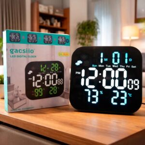 RELOJ DIGITAL LED PARED/MESA GAOSIIO DS-3828L