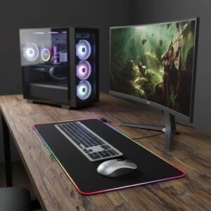 MOUSE PAD CON LUZ RGB 30X80