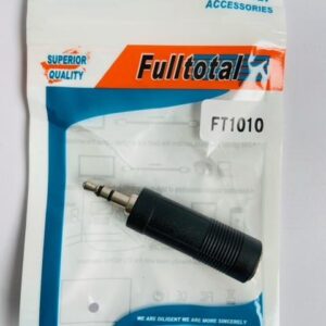 ADAPT. PLUG 3.5MM STEREO A JACK 6.5MM STEREO FULLTOTAL