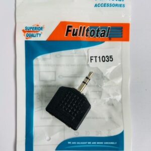 ADAPT. PLUG 3.5MM STEREO A 2 JACKS 3.5MM STEREO FULLTOTAL