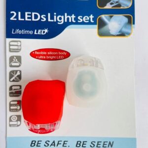 LUZ PARA BICICLETA YH-007 c/pila botón